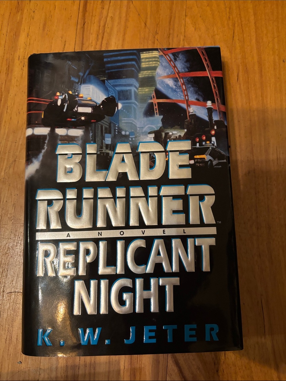 Blade Runner: Replicant Night Hardcover Book - KW Jeter